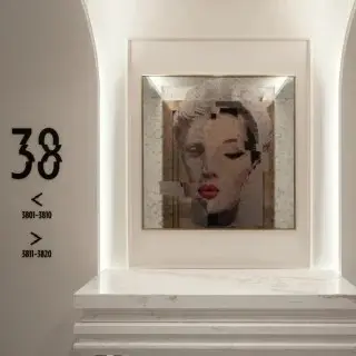 The journey to your room is part of the experience.​At SO/ Uptown Dubai, the corridors become an art-led runway, with sculptural forms, bold details and unexpected touches around every corner.​From a deconstructed female visage to reimagined classical figures in gold, art, fashion and architecture come together in the spaces between.​Because sometimes, the journey is the story.