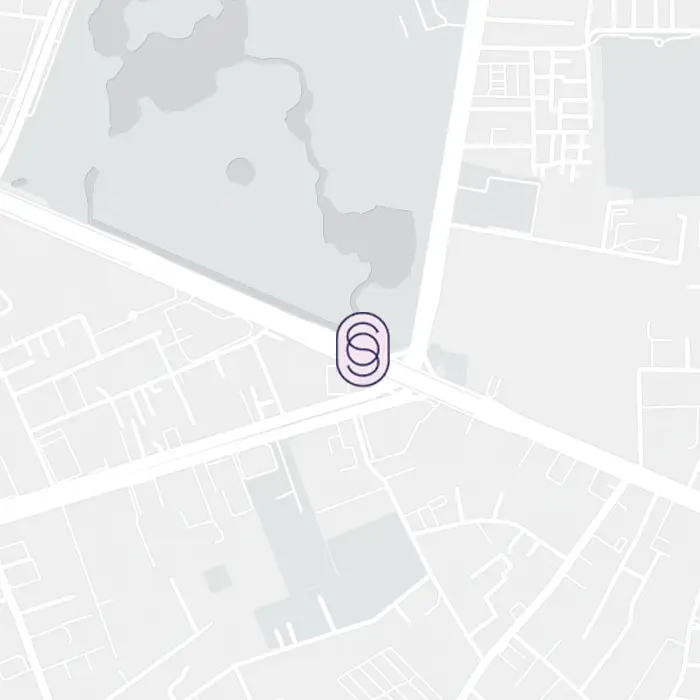 A map with the SO/ logo showing the location of SO/ Bangkok